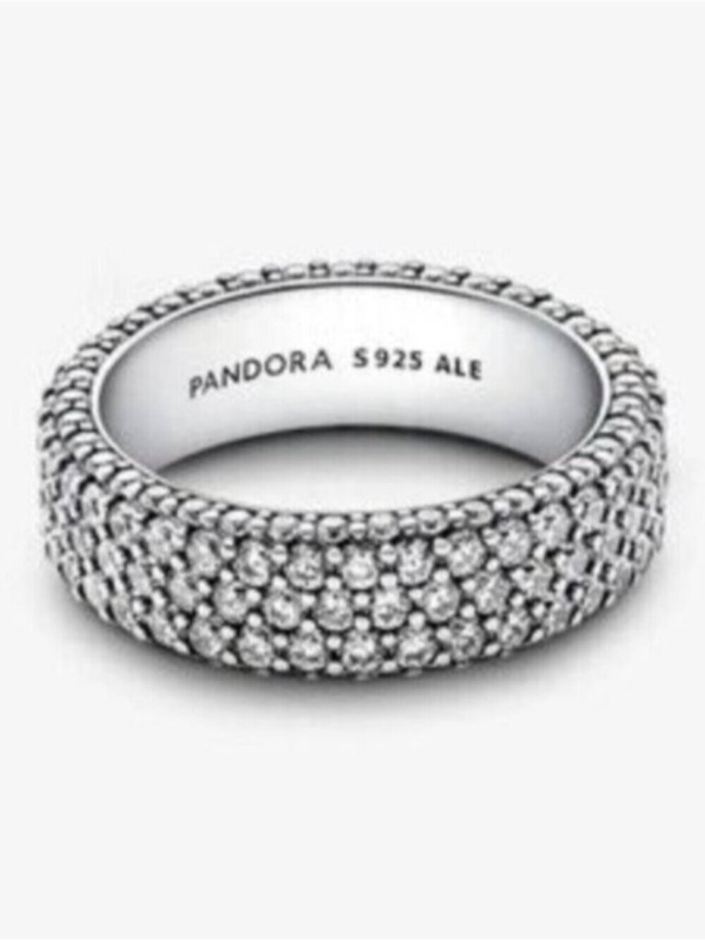 Pandora Timeless Pav?? Triple-row Ring